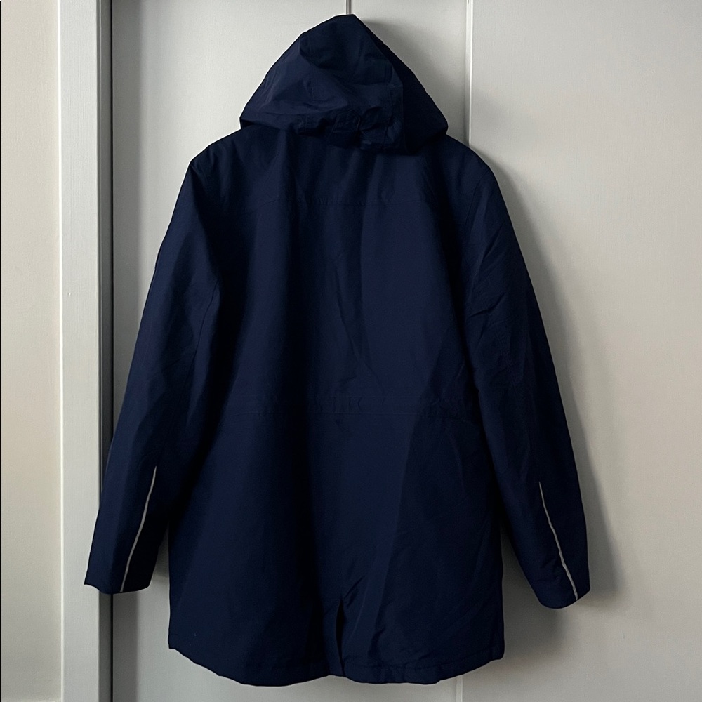Lands' End Men's Blue Squall Parka Coat; like new, size M 38-40 - Picture 7 of 7